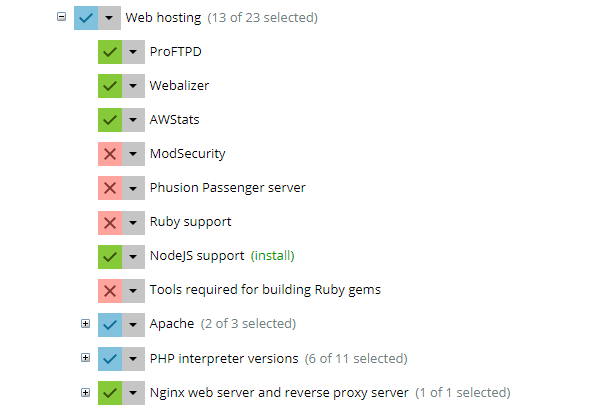 NodeJS PLESK