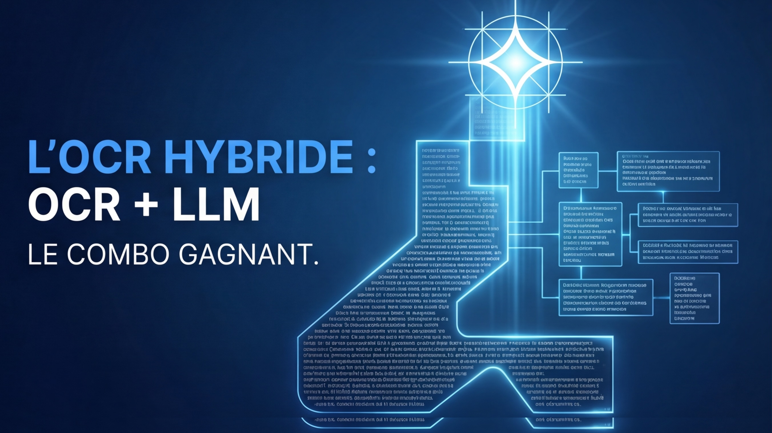 Pipeline OCR hybride + LLM pour l'extraction documentaire